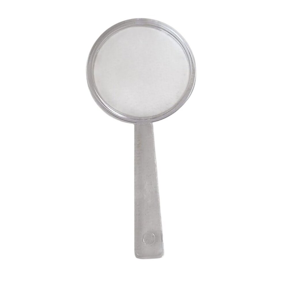 Magnifying Glass Toy Clear Plastic w/ Hang Hole From Smithsonian Science Kit